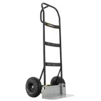 Gorilla 800 lbs. Capacity Steel Hand Truck with Multi-Grip Handle, Wideload Toe Plate, Super Duty Axle with Non-Slip Foot Lever