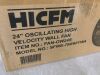 HICFM 24 in. Oscillating Wall Fan, 8900 CFM High Velocity Industrial Wall Mounted Heavy Duty Shop Fans with GFCI Plug - 3