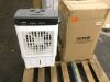 Evaporative Air Cooler 2100 CFM 135&deg; Oscillating Swamp Cooler with 12 H Timer, 7 Gal.