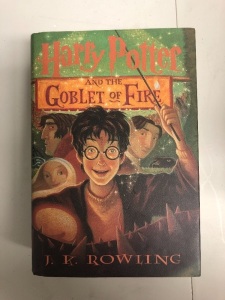 Harry Potter & The Goblet of Fire Hardback Book, Like New, Sold as is