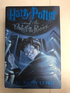 Harry Potter & The Order of the Phoenix Hardback Book, Like New, Sold as is