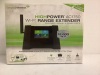 High Power Wifi Range Extender, Sealed, Sold as is