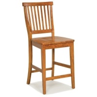 Home Styles Arts & Crafts 24 in. Counter Stool. Appears New