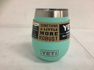 Yeti Wine Tumbler, Appears New, w/ Missing Lid Slider, Sold as is