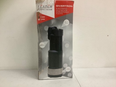 Divertron Submersible Pump, E-Comm Return