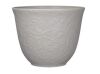 Vigoro Sloan Large Cream Recycled Resin Round Planter with Drainage Holes (17 in. L x 17 in. W x 13.5 in. H)