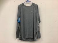Columbia Mens Long Sleeve Tee, Large, Appears New