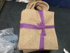 Case of Burlap Tote Bags