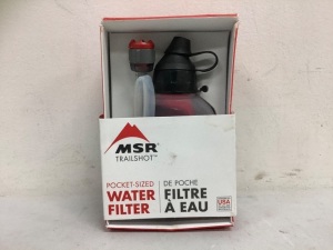 Pocket Sized Water Filter, E-Commerce Return, Sold as is