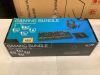 4-in-1 Gaming Bundle, Gaming Keyboard, Gaming Mouse, Gaming Headset, and Desk Pad Included, Black - 3