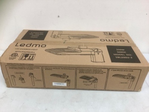 Ledmo Shoe Box Light, E-Comm Return