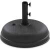 Plastic Patio Umbrella Base Pole Holder Accessory w/ Adjustable Knob