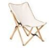 Balee Wood Folding Butterfly Beach Chair with Storage Bag