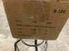 Aricsen Disposable 100 Pack 3 Compartment 8x9 Inch Take Out Food Containers - 3