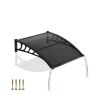 39.4 x 39.4 Inch Window Awning Canopy