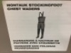 White River Mens Stockingfoot Wader, Large, Appears New