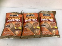 Lot of (3)&nbsp;Hot Hands Toe Warmer, E-Comm Return