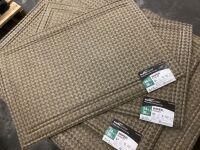 Lot of (4) TrafficMaster Duratex Stone 24 in. x 36 in. Woven Doormat