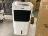 8,000 BTU Portable Air Conditioner Cools 300 Sq. Ft. with Humidifier and Remote Control in White - 3