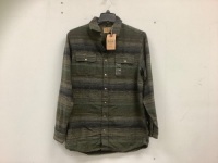 Red Head Mens Button Down, Size LT, Appears New