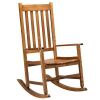 Solid Wood Outdoor Rocking Chair