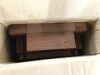 VINGLI Rustic Storage Bench, Solid Wood Seat with Storage Shelf - 2