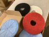 5 Pack 12" Commercial Microfiber Carpet Bonnet Mopping Buffing Pad Floor Machine Pads - 3
