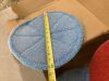 5 Pack 12" Commercial Microfiber Carpet Bonnet Mopping Buffing Pad Floor Machine Pads - 5