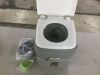 VINGLI Portable 5.3 Gallon Camping Toilet with Carrying Bag and Large Capacity Tank Gray - 4