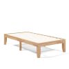 Twin Size 14'' Wooden Platform Bed Frame