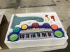 37-Key Kids Electric Keyboard w/ Microphone, Stool - 2