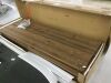 Kids Cedar Sandbox w/ Sand Screen, 2 Benches - 47x47in - 3