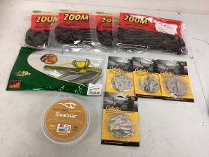 Lot of (10) Fishing Accessories, E-Commerce Return, Sold as is