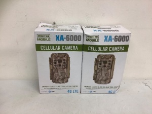 Lot of (2) Moultrie Trail Cameras, Untested, E-Commerce Return, Sold as is