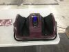 Reflexology Shiatsu Foot Massager w/ High-Intensity Rollers, Remote Control - 2