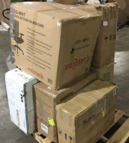Lot of (6) E-Comm Return Office Chairs