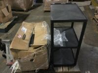 Lot of (2) E-Comm Return Storage Shelving Units
