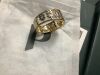 Gold Good Luck Charm Band Ring - 2