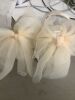 Bow Back Heel Ivory US 6 Bridal Wedding - 3
