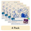 (4 pack) Hello Hobby Blue Space Wood Board Painting Art Kit