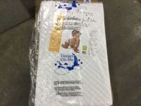 Dream On Me Holly 3&rdquo; Fiber Portable Crib Mattress