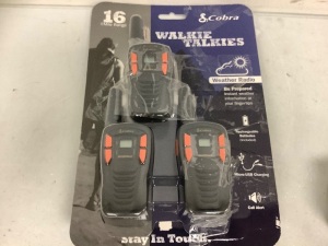 Cobra Walkie Talkies, E-Commerce Return, Sold as is