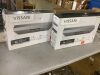 Lot of (2) Vissani Arno 30 in. 240 CFM Convertible Under Cabinet Range Hood in Stainless Steel - Uninspected