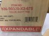 Kensie 20 in. Dusty Pink Rolling Expandable Carry-On Luggage - 4