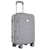 Kensie 20 in. Paloma (Gray) Rolling Expandable Carry-On Luggage