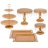 VEVOR 6Pcs Cake Holder Cupcake Stand w/ Crystals