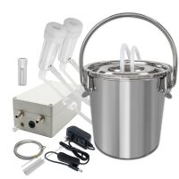 Goat Milking Machine, Hantop Plug-in Vacuum Pump Goat Milker (Basic)