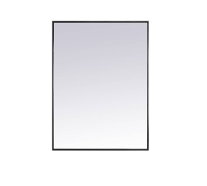 Elegant Lighting Metal Frame Rectangle Mirror 27" x 36"