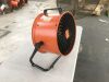 Commercial Electric 16 in. 3-Speed Drum Floor Fan in Orange High Velocity Turbo - 3