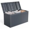 VINGLI 90 Gallon Lockable Outdoor Storage Box